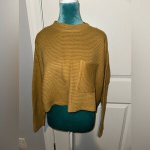 Mustard sweater shirt 💛✨